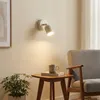 Applique murale moderne en métal avec spot GU10 orientable Voir les images du produit 8