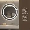 AIORBER LED-badspiegel, rond, met verlichting, Productafbeelding-voorbeeld 8