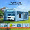 SucceBuy Cabine de peinture gonflable - 6,4 x 4,1 x 3,1 m, Voir les images du produit 6