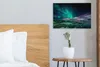 MuchoWow® - Leinwandbilder - Nordlichter - See - Norwegen, Produktbild-Vorschau 4