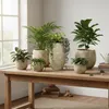 Glimmer Blumentopf / Blumentopf Madeira - hohes Modell - Produktbild-Vorschau 5