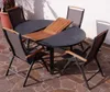 ALEOS. Gartengarnitur Gartenset Aluminium TEAK Set mit Produktbild-Vorschau 2