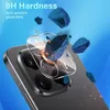 A close-up of a smartphone camera lens protector being hit by rocks, illustrating its durability. Produktbild-Vorschau