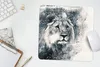 MuchoWow® Mauspad Mousepad Löwe - Zeitung - Blau 30x30 cm - Produktbild-Vorschau 5