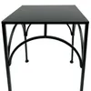 DanDiBo Blumenhocker Metall Schwarz Eckig 38 cm Produktbild-Vorschau 4