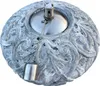 Brocante lampa naftowa rokoko cement Ø25x15,5cm - 7 kg - Podgląd zdjęcia produktu 3