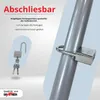 Grafner Parkplatzsperre mit Schloss umlegbar Parkbügel Produktbild-Vorschau 3