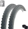 2 x VEE Rubber V185 24" Fahrradreifen Schwarz 47-507 (24 x Produktbild-Vorschau 1