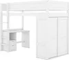 Letto a soppalco Sweiko 90x200cm, versatile letto per Anteprima dell’immagine prodotto 7