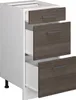 Küchenunterschrank Vicco R-Line Edelgrau 40 cm mit Produktbild-Vorschau 4