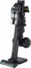 A black and gray stick vacuum cleaner is shown standing upright on its charging base against a white background. Náhled obrázku produktu
