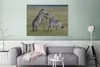 MuchoWow® Poster Spielende Zebras 120x90 cm - Wandbild Produktbild-Vorschau 6