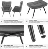 tectake® Sessel Hygge polstrovaný Náhled obrázku produktu 6