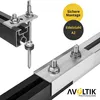 Avoltik 50x Hammerkopfschrauben M10 I 30 mm Produktbild-Vorschau 3