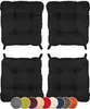 Sunnypillow 4er Set Stuhlkissen mit Klettverschluss Maße: Produktbild-Vorschau 1