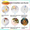 Malen nach Zahlen Set Erwachsene Schmetterlinge Meerblick Produktbild-Vorschau 7