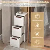 GOPLUS Nischenschrank schmal, Badschrank klein mit Produktbild-Vorschau 3