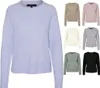 Vero Moda Doffy O-neck Pullover Braun L Frau Braun L Produktbild-Vorschau 8