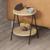 Decortie Beistelltisch Essel Saphir Eiche 35 x 35 x 42 cm Produktbild-Vorschau 1