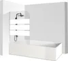 Jopassy cabina doccia 100x140cm schermo pieghevole per Anteprima dell’immagine prodotto 1