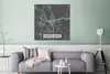 MuchoWow® Poster Stadtplan - Deutschland - Blau - Produktbild-Vorschau 5