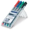 STAEDTLER Lumocolor Folienstifte permanent F 4 Stück Produktbild-Vorschau 11