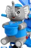 bicicletta per bambini a 3 ruote Blue Elephant + suoni + Anteprima dell’immagine prodotto 3