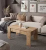 lukmebel Couchtisch APERTO ausklappbar, Eiche Wotan, Weiß, Produktbild-Vorschau 1
