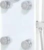 Panel Prysznicowy, Szkło, 25 X 44,6 X 130 Cm, Biały Podgląd zdjęcia produktu 6