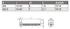 Spanplattenschrauben Holzschrauben  9046 A2  (3x20 mm, 100 Produktbild-Vorschau 4