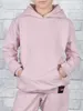 KMISSO Mädchen Kapuzen Pullover Lachs 140 Produktbild-Vorschau 3