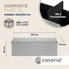 CASARIA® Cassapanca Contenitore con Coperchio Pieghevole  Anteprima dell’immagine prodotto 6