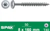 SPAX® 0251010801605 SPAX® Holzbauschrauben T40 Tellerkopf Anteprima dell’immagine prodotto 21
