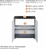 trendteam Bad 5-teilige Kombination Line/Skin Sardegna Produktbild-Vorschau 7