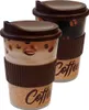 Tazza da caffè PH 250ml con coperchio e polsino Anteprima dell’immagine prodotto 3