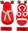Weihnachtskostüm für Haustiere 2XL– mit Schal, Kapuze - Produktbild-Vorschau 3
