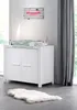 Kommode >ERIK< in Weiß aus Massiv Kiefer und MDF - Produktbild-Vorschau 2