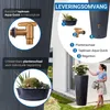 4rain VASO DECOR 2in1 regenton 220 L graphite grey incl. Productafbeelding-voorbeeld 4
