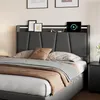 Łóżko podwójne 160 x 200 cm z oświetleniem LED, złączem Podgląd zdjęcia produktu 6