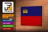 Holzschild Flagge Liechtenstein 18x12 cm Flag Vintage Produktbild-Vorschau 4