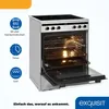 Exquisit Induktions-Standherd EHI 60-3.1 Inox | Produktbild-Vorschau 3