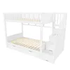 Flieks Etagenbett 90x200cm mit 2 Schubladen, Kinderbett Produktbild-Vorschau 10