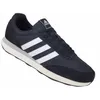 A single black Adidas running shoe with white stripes is shown against a white background. Produktbild-Vorschau