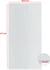 A white, ribbed panel with dimensions indicated. Produktbild-Vorschau