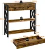 Dimensions and weight capacity of a console table are shown. Produktbild-Vorschau