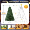 SALCAR 2m 280 luci LED per albero di Natale con 8 ghirlande Anteprima dell’immagine prodotto 6