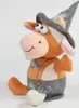 A plush toy cow dressed in traditional Bavarian clothing, sitting against a white background. Produktbild-Vorschau