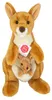 Teddy Hermann kangur z dzieckiem 30 cm pluszowy kangur Podgląd zdjęcia produktu 1