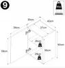 ULWEHOME | Eckküche 300 cm Kaschmir, L-Küche Produktbild-Vorschau 15