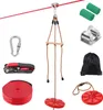 Set zipline SucceBuy per bambini e adulti, 20 metri. Anteprima dell’immagine prodotto 1